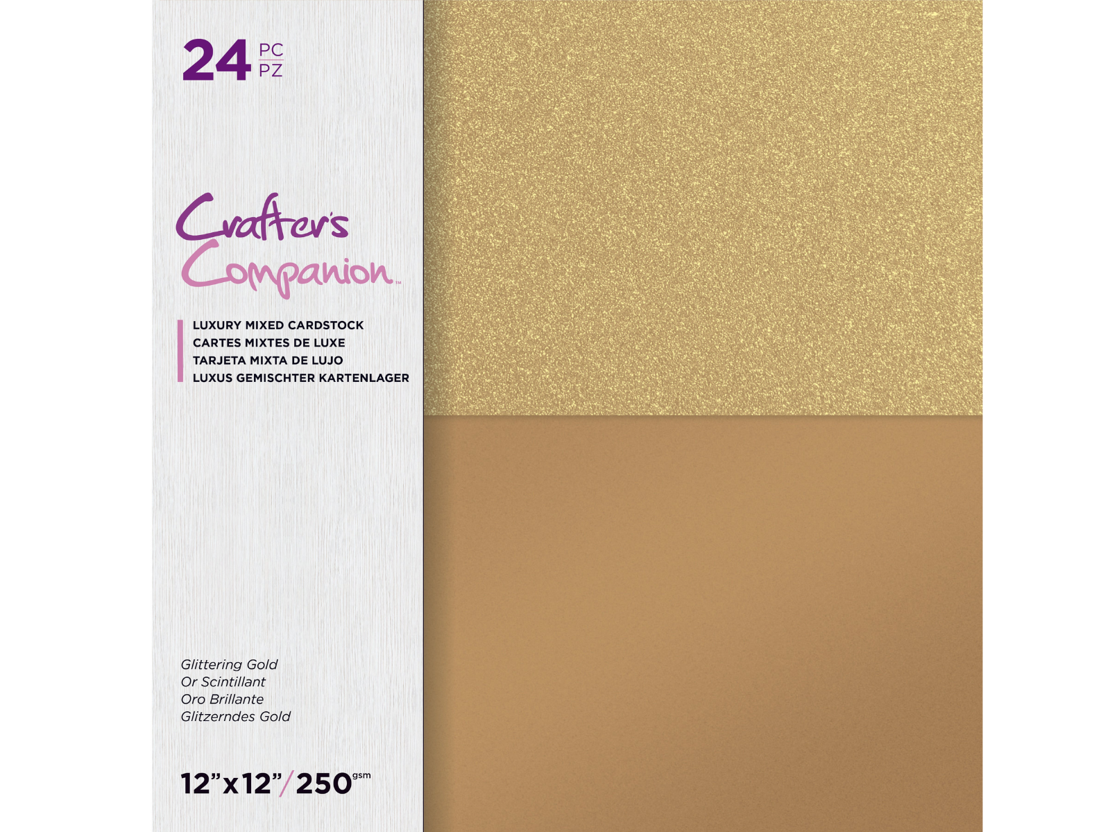 Crafter's Companion 12" Mixed Cardstock Pad with Create-a-Card Mystery Bag