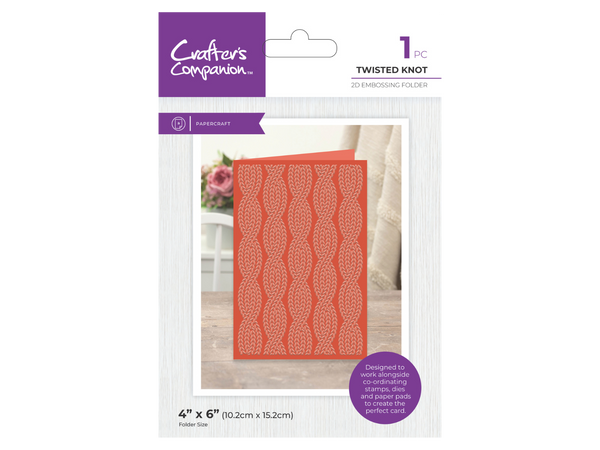 Crafter's Companion Modern Man 2D Embossing Folder 4