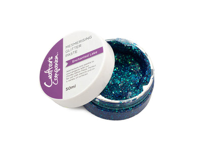 Crafter's Companion Mesmerising Glitter Paste - Enchanted Lake