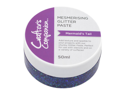 Mermaids Tail - Green, Purple and Blue Glitter Paste