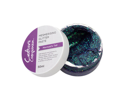 Mermaids Tail - Green, Purple and Blue Glitter Paste