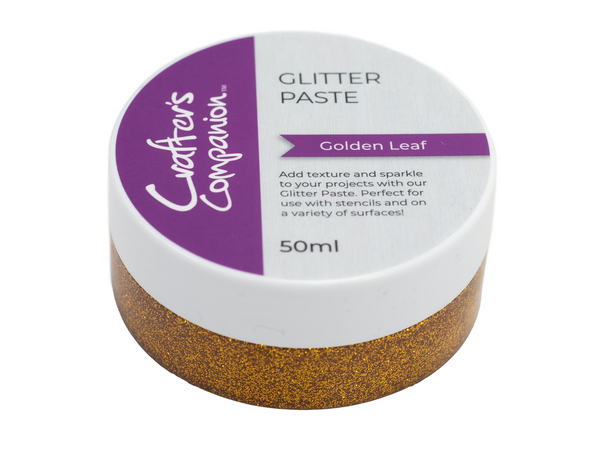 Crafter's Companion - Glitter Paste – Golden Leaf