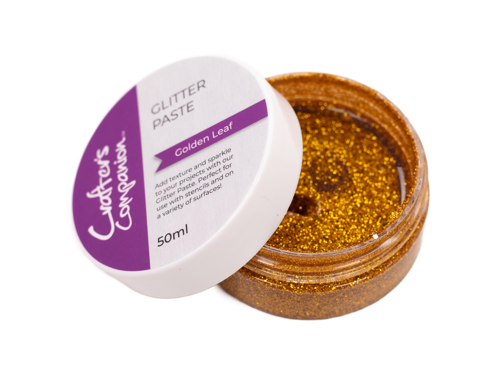 Crafter's Companion - Glitter Paste – Golden Leaf