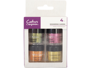 Crafter's Companion - Pearl Powder - Shimmering Garden 4pc