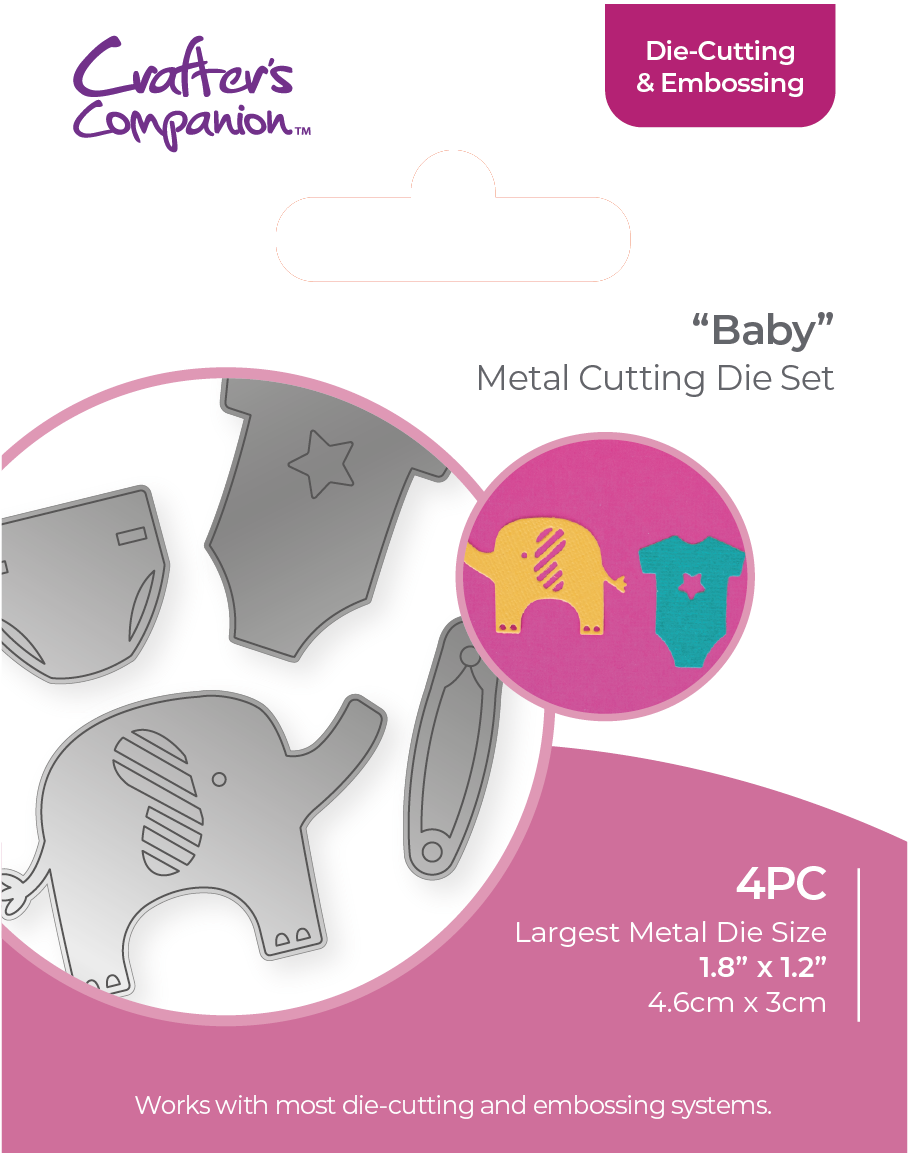 Crafters Companion - Die Cutting & Embossing - Baby