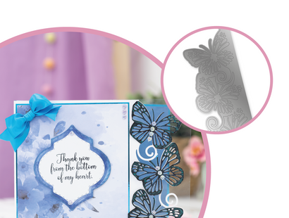 Crafters Companion - Die Cutting & Embossing - Cascading Butterflies