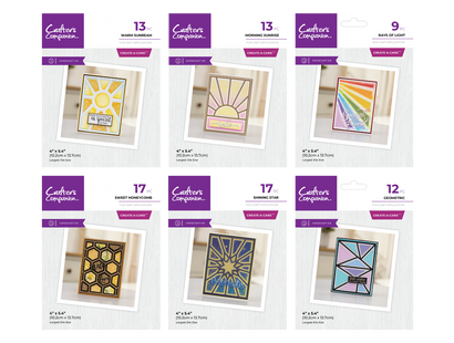 Crafter's Companion Patchwork Create-a-Card Dies Collection