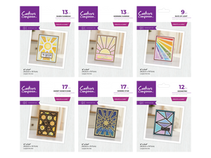 Crafter's Companion Patchwork Create-a-Card Dies Collection