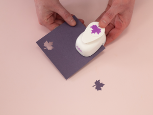 Crafters Companion Paper Punch - Maple Leaf