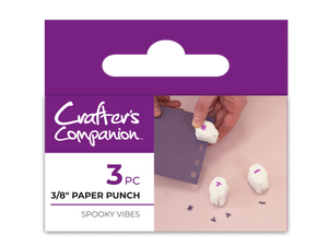 Crafters Companion Paper Punch - Spooky Vibes 3PC