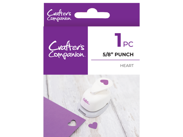 Crafter’s Companion Hole Punch - Heart