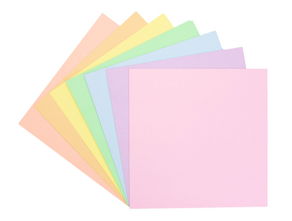 Crafters Companion – Rainbow Coloured Card - 12" x 12" - 21PC