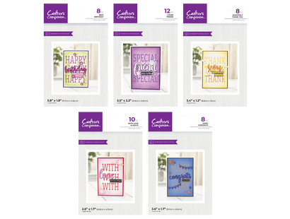 Crafter's Companion Seasonal Create-A-Card Stamp & Dies Collection