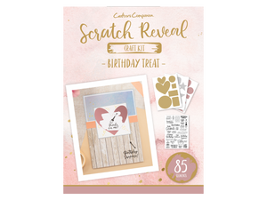 Crafters Companion - Scratch Reveal Cardmaking Kit - Birthday Treat