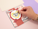 Crafters Companion - Scratch Reveal Cardmaking Kit - Happy Valentines!