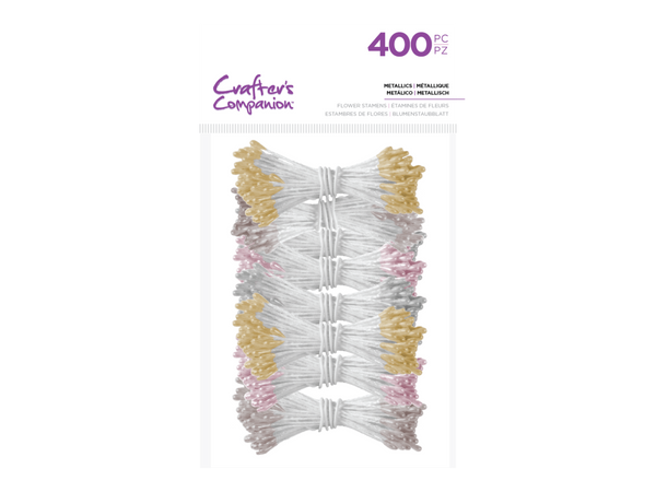 Crafter's Companion Flower Forming Foam Stamens - Metallics (400PC)