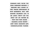 Crafters Companion Stamp & Die - All Occasions Sentiments