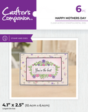 Crafter's Companion Stamp & Die - Happy Mothers Day