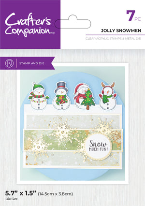 Crafter's Companion Festive Edge Stamp & Die Collection