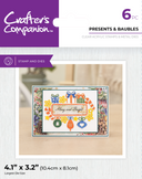Crafter's Companion Stamp & Die - Presents & Baubles