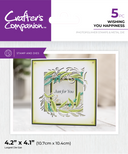 Crafter's Companion Floral Aperture Stamp & Die Collection