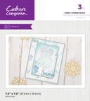 Crafter's Companion Chunky Glitter Paste with Stencils Collection