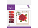 Crafters Companion - Layering Stencils Colouring Medium Set - Rose