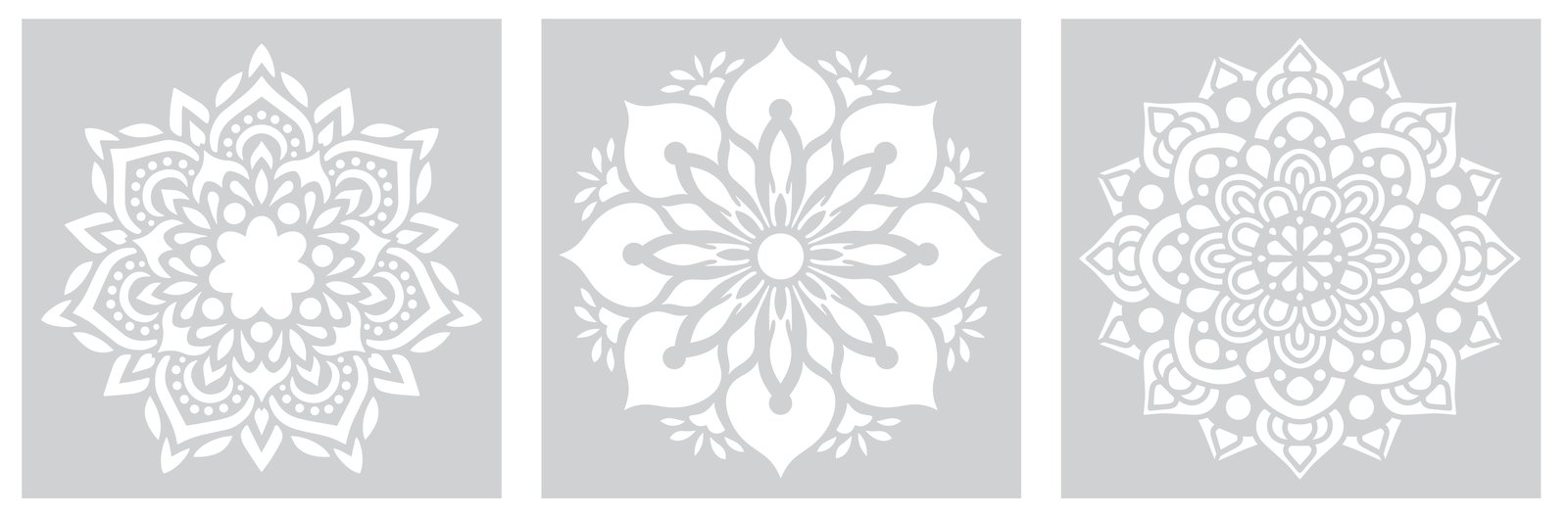 Crafter's Companion Stencils - Magnificent Mandalas