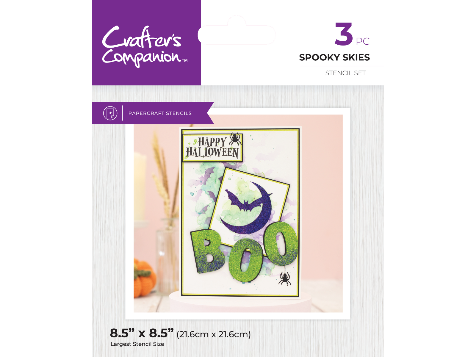 Crafter's Companion Fall Stencils Collection