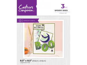 Crafter's Companion Fall Stencils Collection