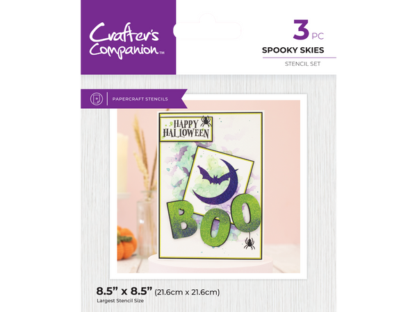 Crafter's Companion Fall Stencils Collection