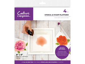 Crafters Companion - Stencil and Stamp Platform