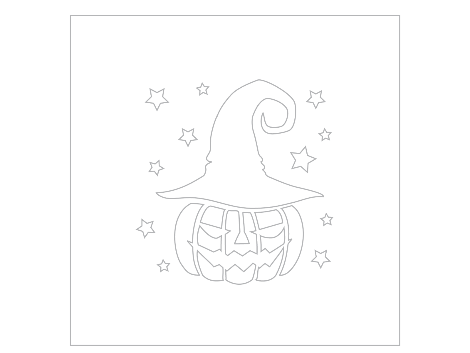 Crafter's Companion Stencil - Trick or Treat