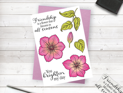 Crafter's Companion - Photopolymer Stamp - Brighten My Day