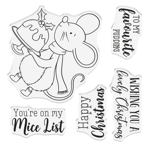 Crafter's Companion Photopolymer Stamp - You're on my Mice List