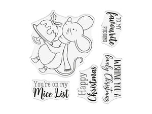 Crafter's Companion Photopolymer Stamp - You're on my Mice List