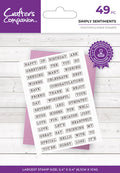 Crafter's Companion Floral Collage Stamp – Simply Sentiments