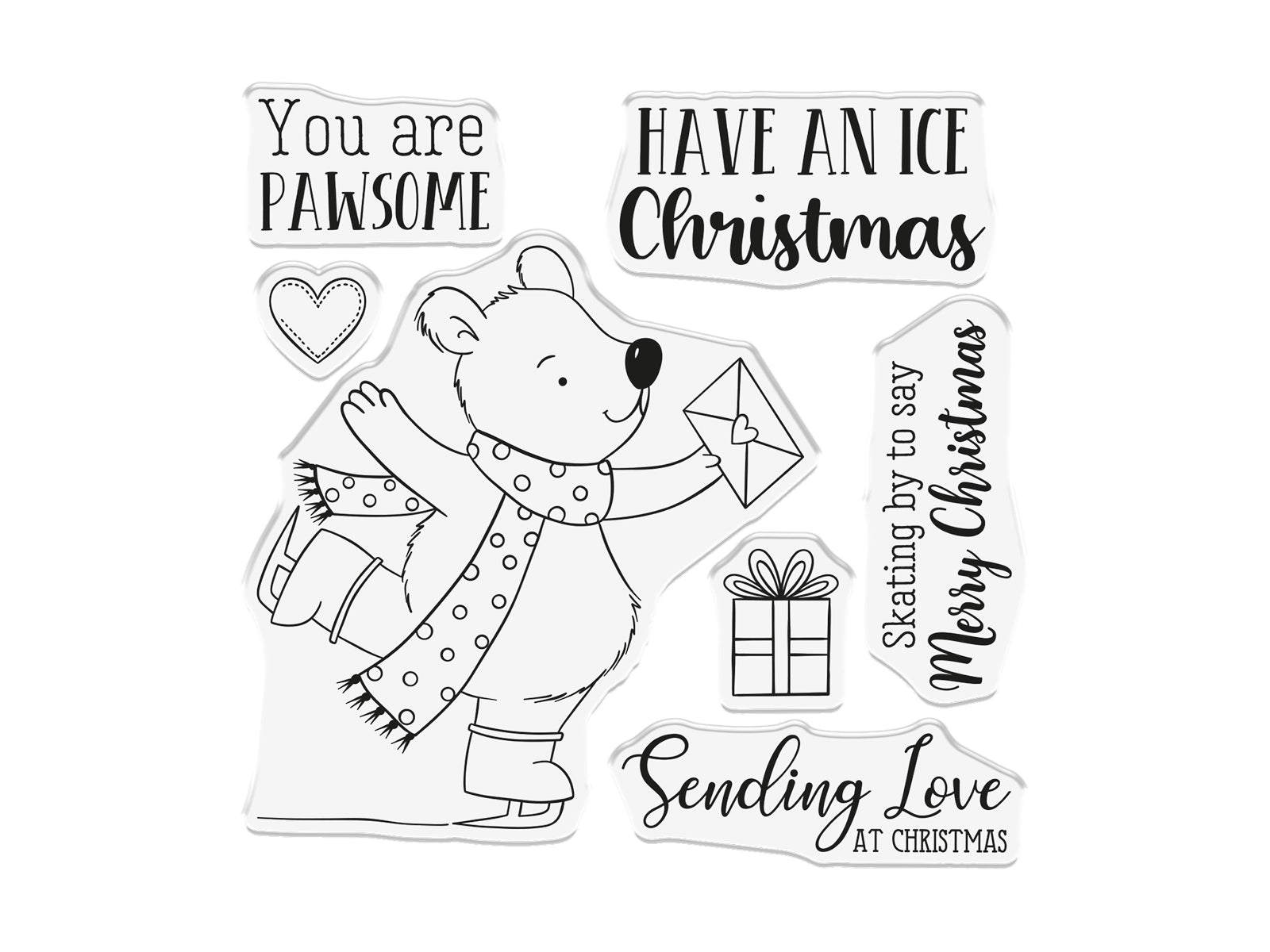 Crafter's Companion Photopolymer Stamp - You Are Pawsome