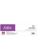 Crafter's Companion 12" x 12" Smooth White Card Pack - 50 Sheets