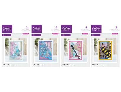 Crafter's Companion Taking Flight Create-a-Card Dies Collection