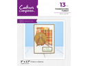 Crafters Companion Thanksgiving Collection Metal Die Set - Thanksgiving Turkey