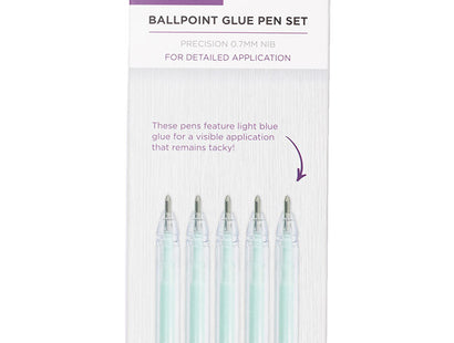 Crafter's Companion Ball Point Glue Pen Set 2pk