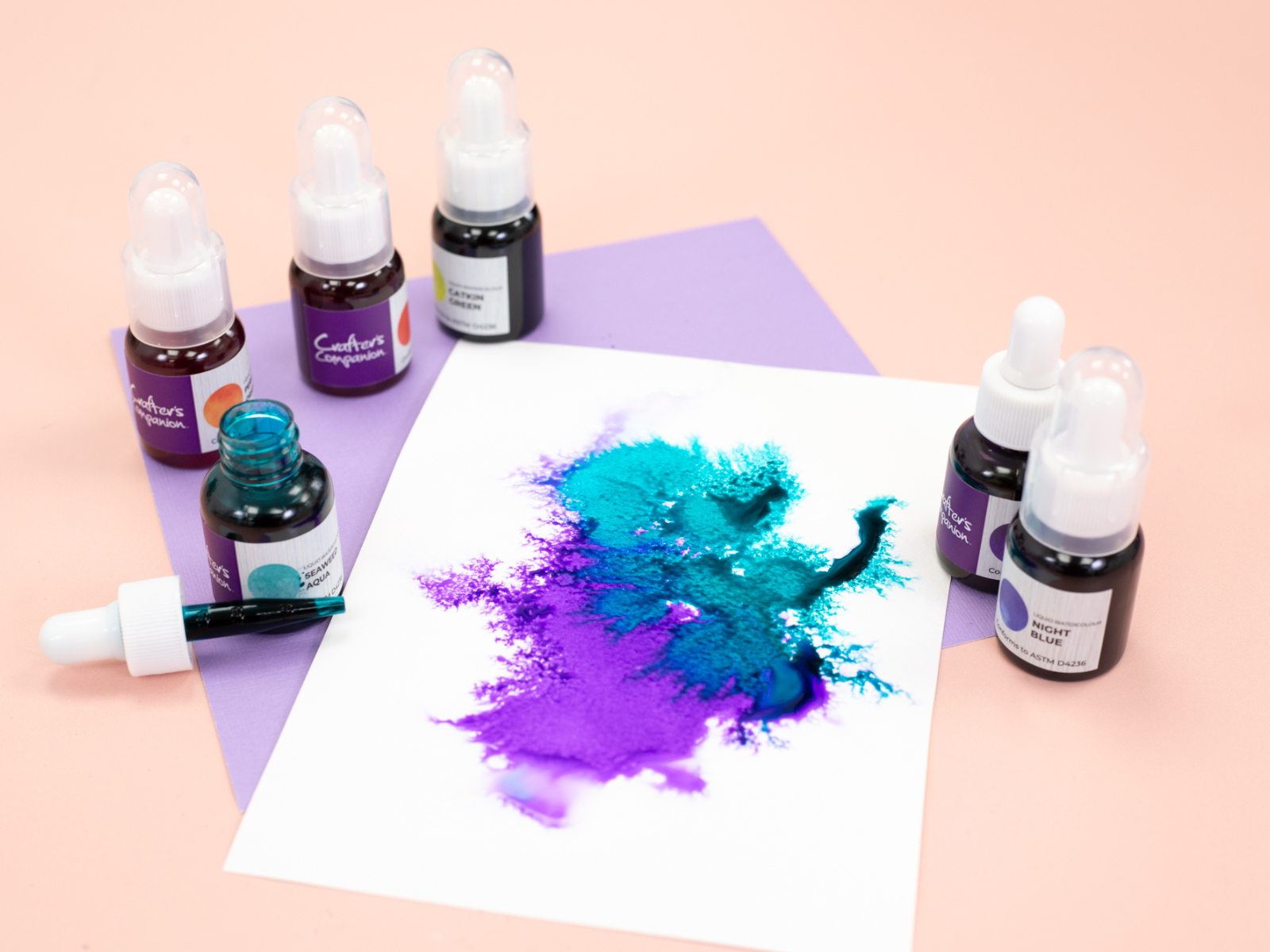 Crafter's Companion Liquid Watercolour Complete Collection