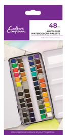 Crafter's Companion - 48 Colour Watercolour Palette