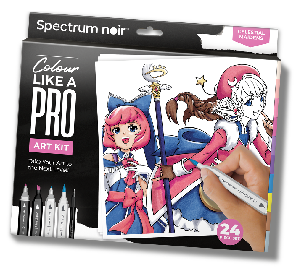 Pro Fan Art Kit Bundle - Spectrum Noir