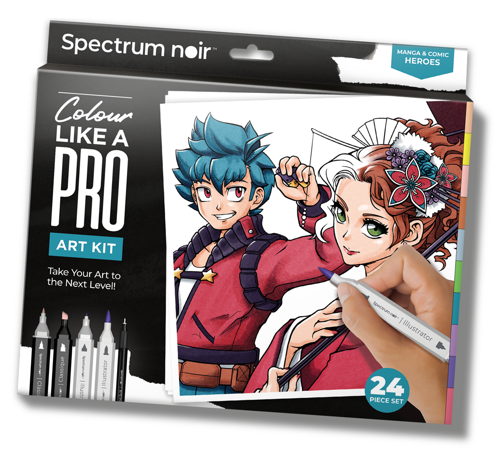 Pro Fan Art Kit Bundle - Spectrum Noir