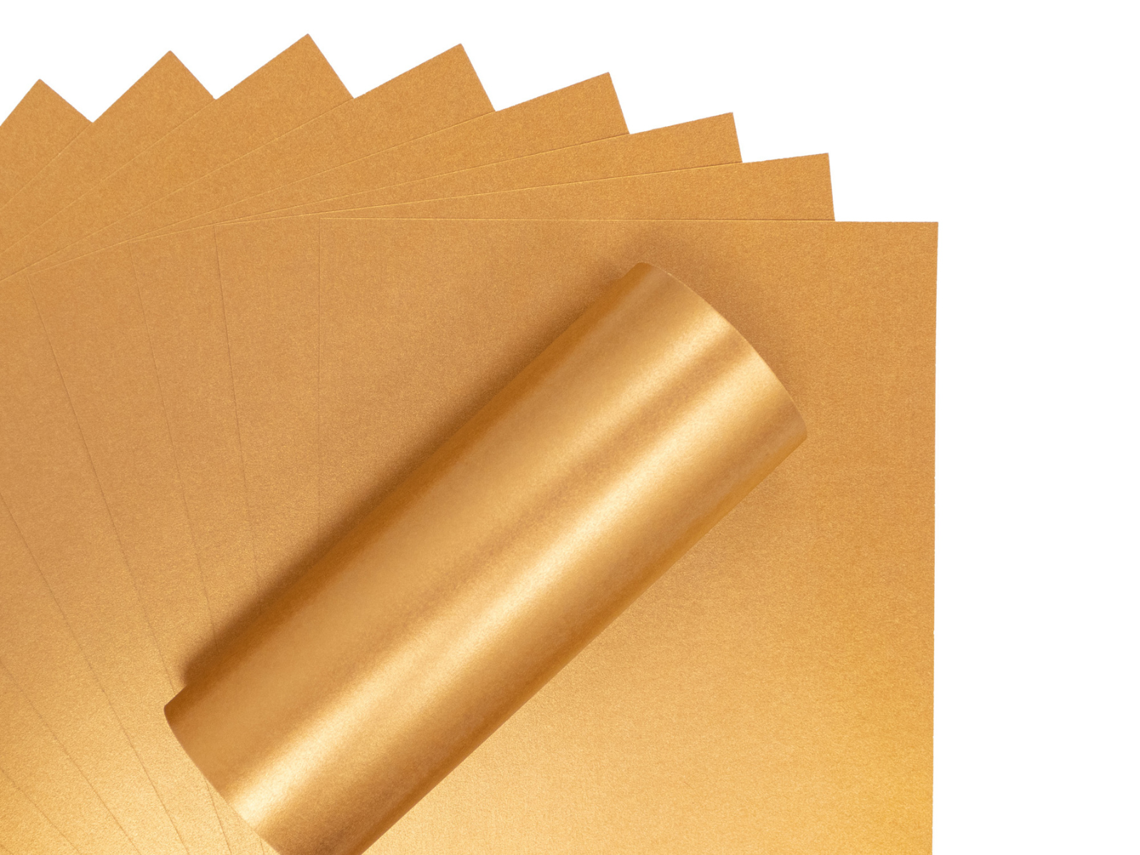 Crafter's Companion Centura Pearl Metallic A4 Single Colour 10 Sheet Pack - Copper