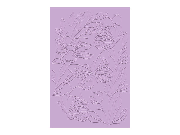 Gemini Illustrated Embossing Folder - Delightful Butterfly