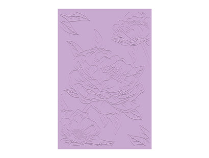 Gemini Illustrated Embossing Folder - Pretty Peonies