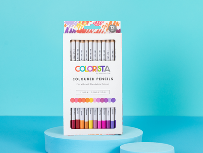 Colorista - Coloured Pencil - Floral Sensation 12pc